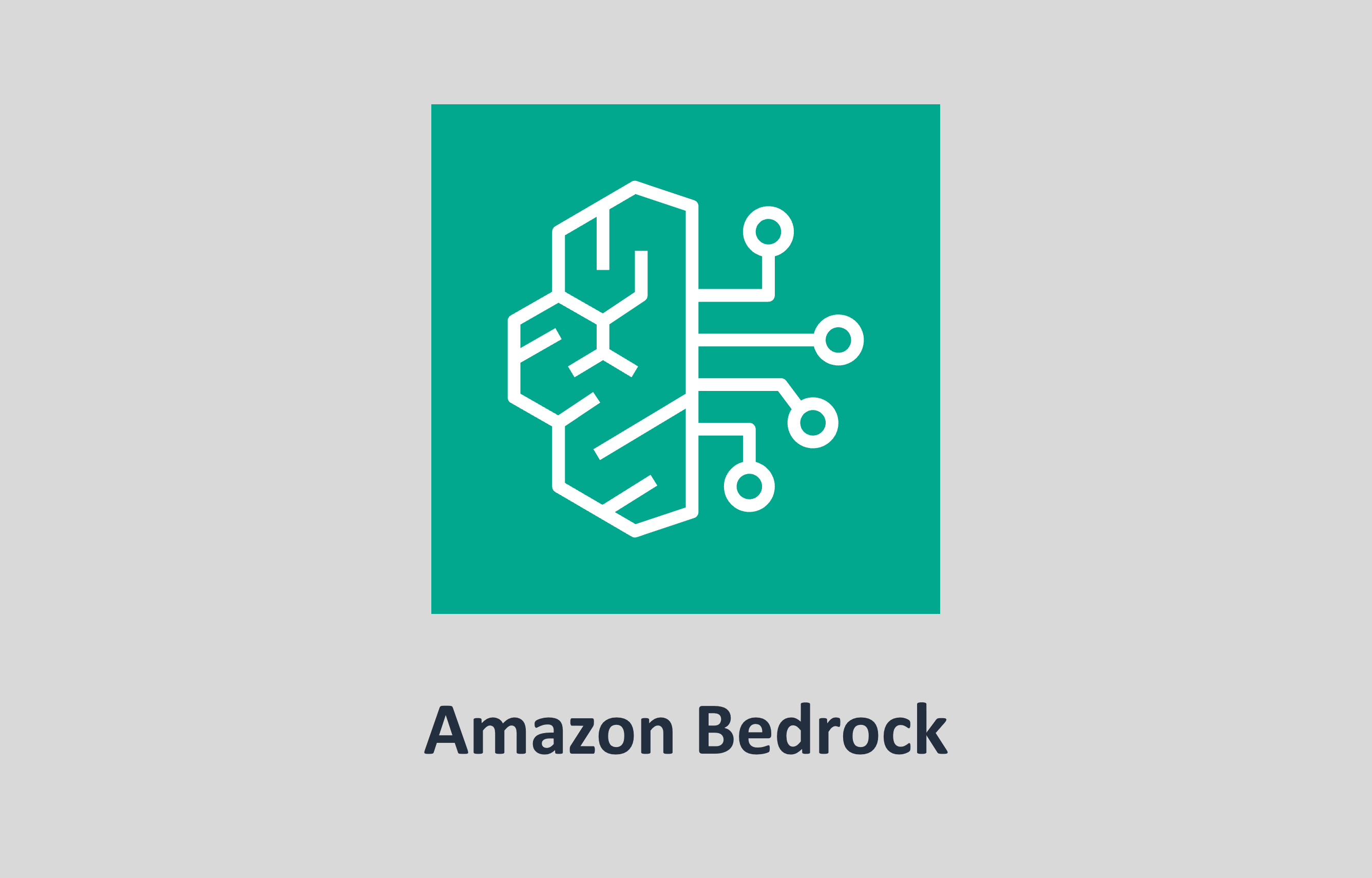Amazon Bedrockのロゴ