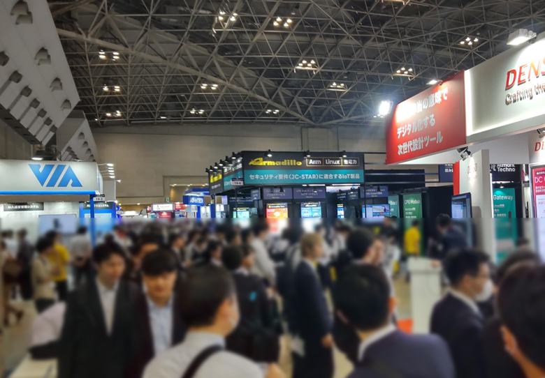 東京ビッグサイト外観の様子